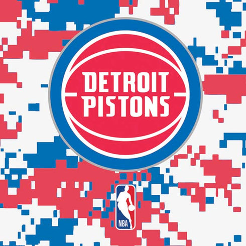NBA Detroit Pistons Digi Camo Moto E5 Play Skin